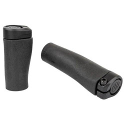 Chwyty rowerowe Herrmans czarne 125 / 90 mm