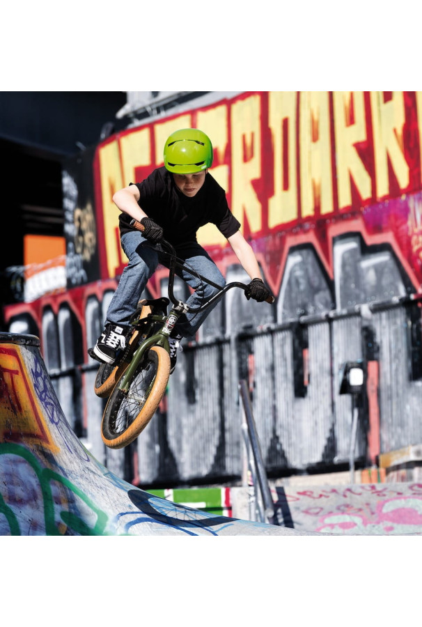 Kask rowerowy Abus Scraper Kid 3.0 pomarańczowy S-M