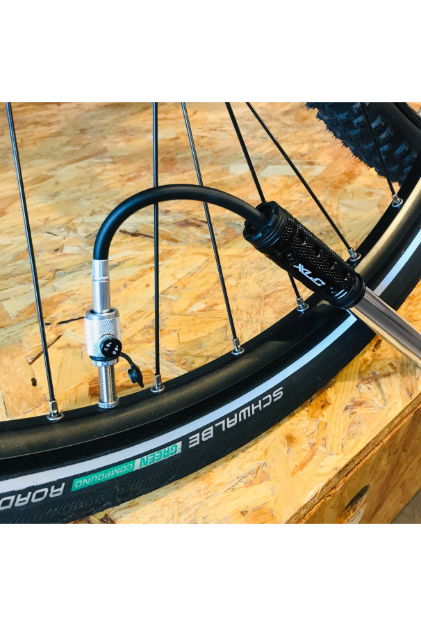 Pompka XLC Mini PU-A07 DV/SV/AV 185mm 11BAR