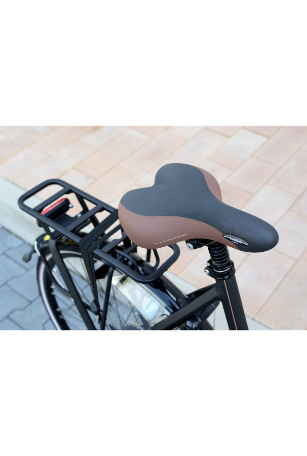 Siodełko Selle Royal Loire Gazelle czarno-brązowe