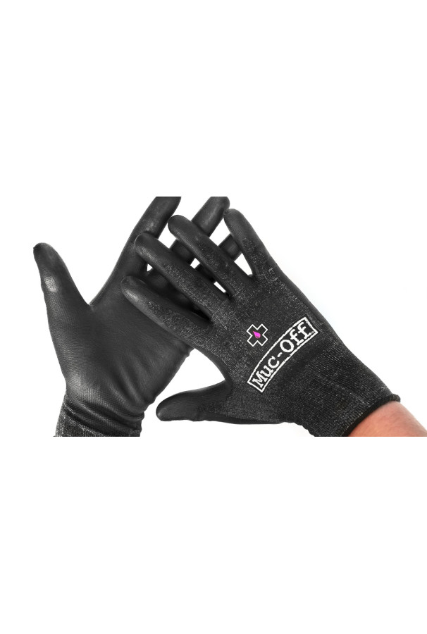 Czarne rękawiczki Muc-Off Rozmiar L.