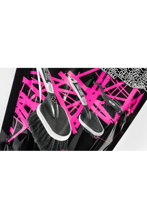 Zestaw szczotek 3x Muc-Off Premium Brush Kit