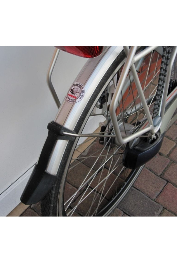 Mocowanie błotnika z logo Gazelle czarny