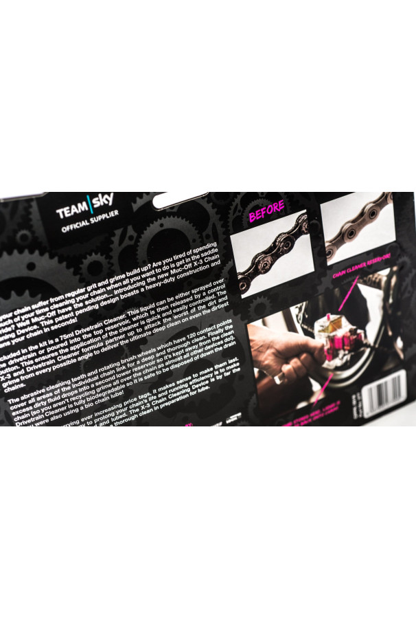 Muc-Off Przyrząd do czyszczenia łańcucha DirtyChainCleaner X-3