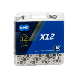 Łańcuch 12s KMC X12 srebrno...