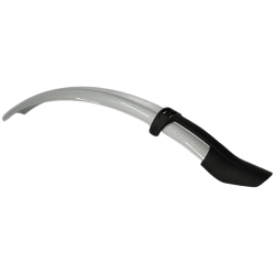 Błotnik Przedni Gazelle Szczotkowane Srebro