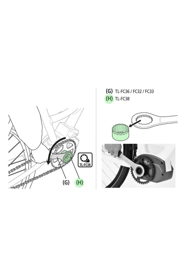 Klucz Ściągacz do Korb Mechanicznych TL-FC38