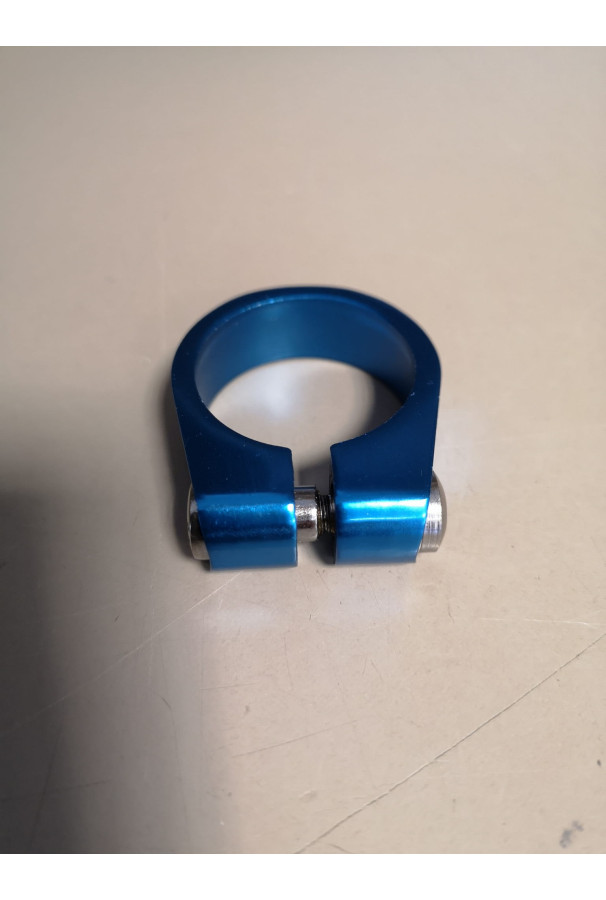 Obejma sztycy podsiodłowej 35,2 mm GAZELLE niebieska