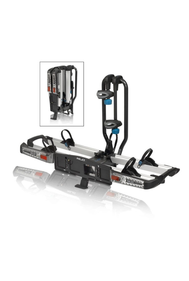 Bagażnik samochodowy na dwa rowery platforma AZURA XTRA LED