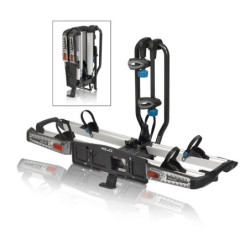 Bagażnik samochodowy na dwa rowery platforma AZURA XTRA LED