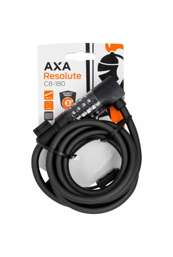 Zapięcie rowerowe na szyfr Axa Resolute C8-180