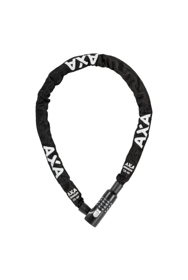 Zapięcie - Łańcuch na szyfr AXA Absolute C5-90 czarny