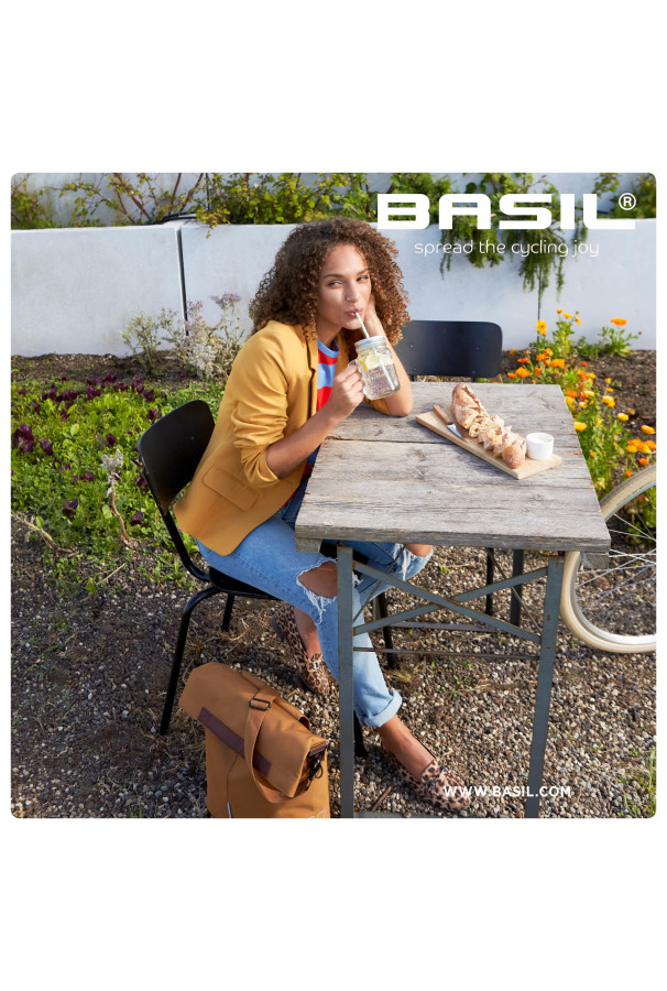 Torba rowerowa Basil Shopper City brązowa