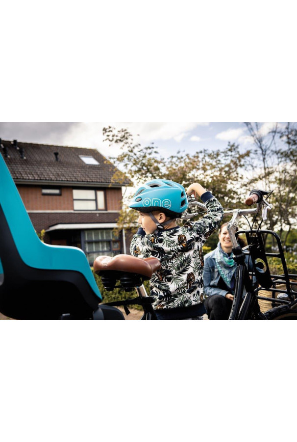 Dziecięcy kask rowerowy Bobike One Plus XS ciemny brązowy