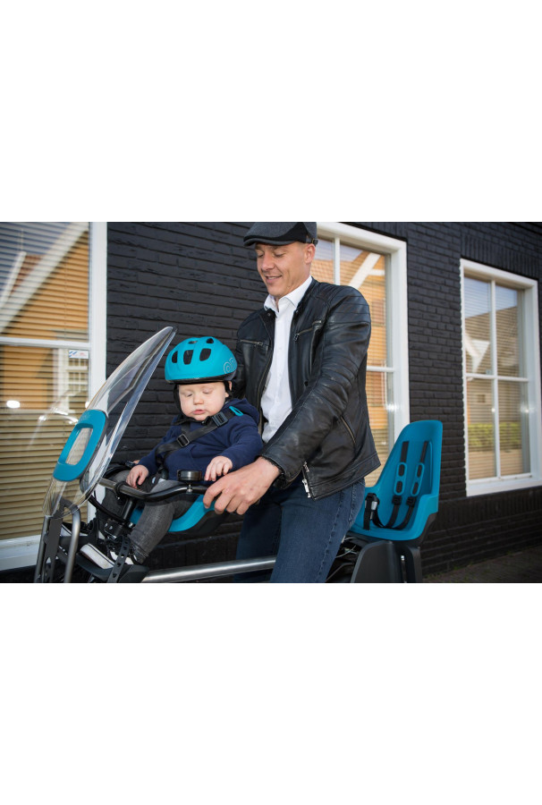 Dziecięcy kask rowerowy Bobike One Plus XS ciemny brązowy