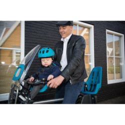 Dziecięcy kask rowerowy Bobike One Plus S ciemny brązowy