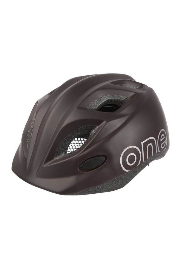 Dziecięcy kask rowerowy Bobike One Plus S ciemny brązowy