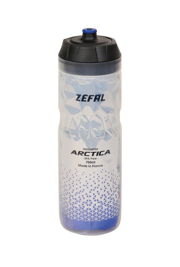 Bidon Zefal Arctica 75 750ml, srebrny-niebieski