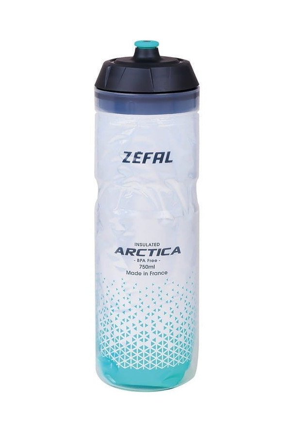 Bidon Zefal Arctica 75 750ml, srebrny-zielony