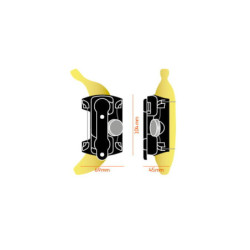 Fidlock Twist Uchwyt Uni + baza Bike czarny