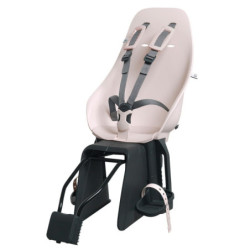 Tylny fotelik rowerowy Urban Iki na ramę różowy