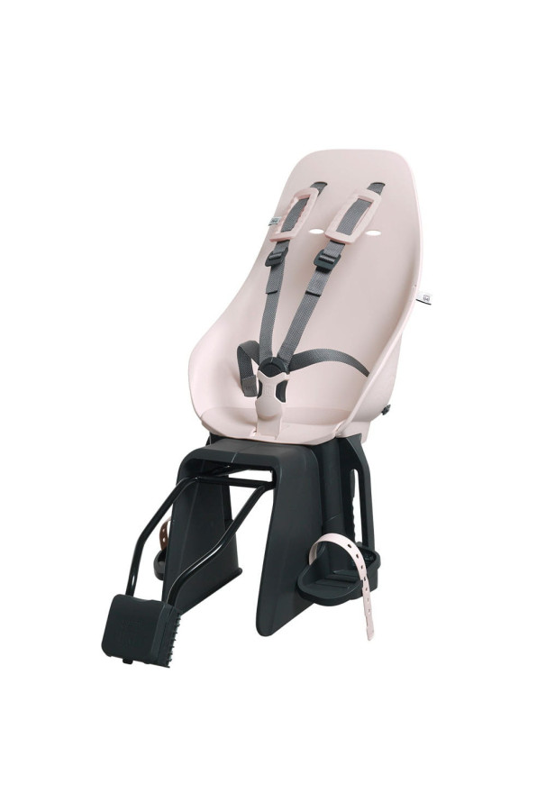 Tylny fotelik rowerowy Urban Iki na ramę różowy