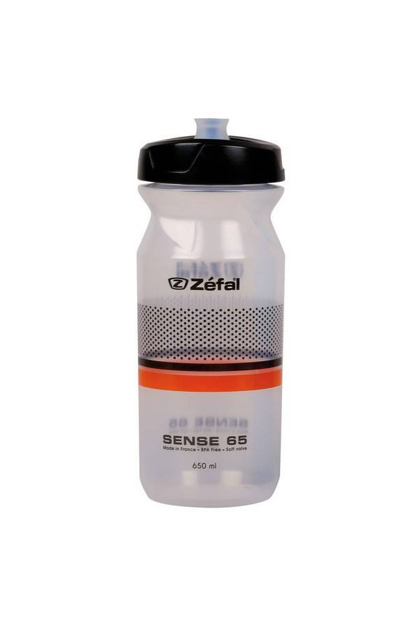 Bidon Zefal Sense M65 650ml Przezroczysto pomarańczowy