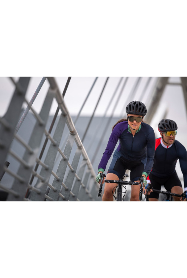 Rekawiczki bez palców XLC L zielono białe