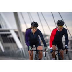 Rekawiczki XLC bez palców L niebiesko białe