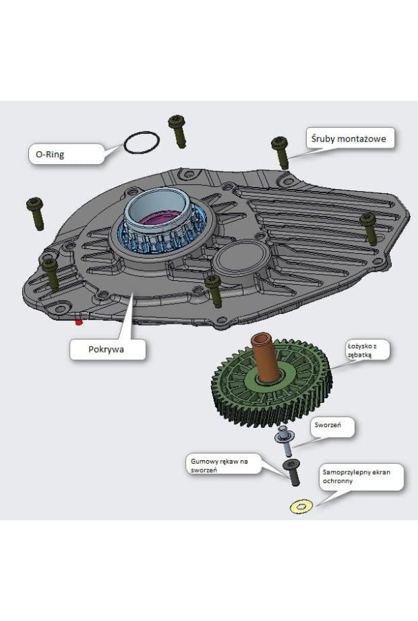 Zestaw naprawczy silnika Bosch BDU2xx