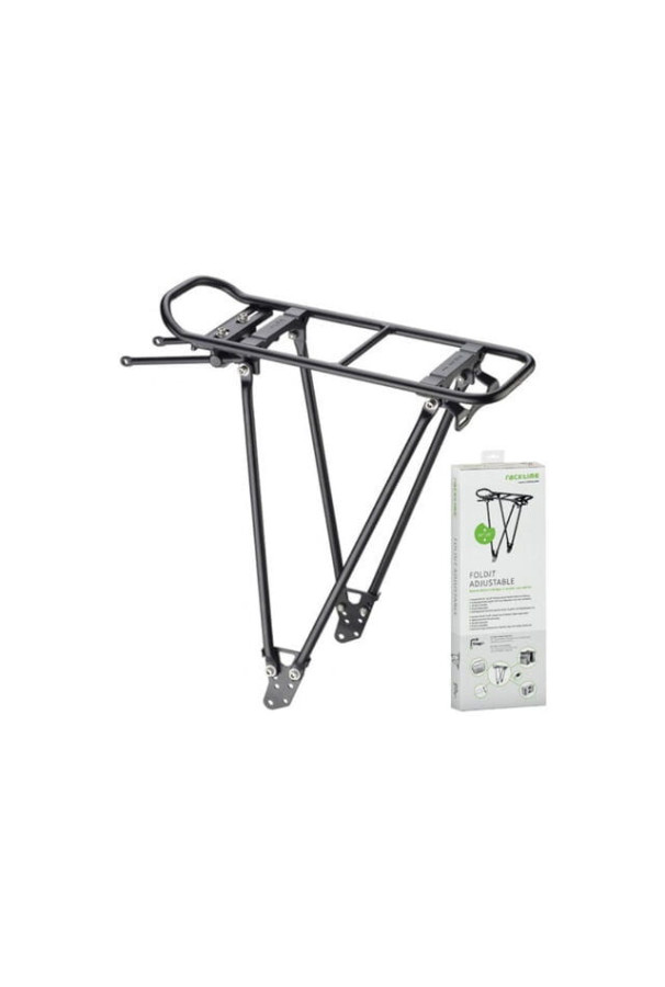 Bagażnik rakctime Foldit 26/28" czarny