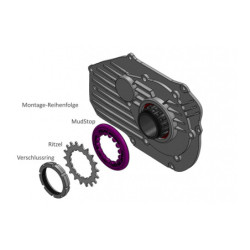 Pierścień osłona łożyska Bosch MudStop 2.0 E-Bike