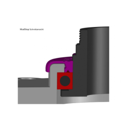 Pierścień osłona łożyska Bosch MudStop 2.0 E-Bike