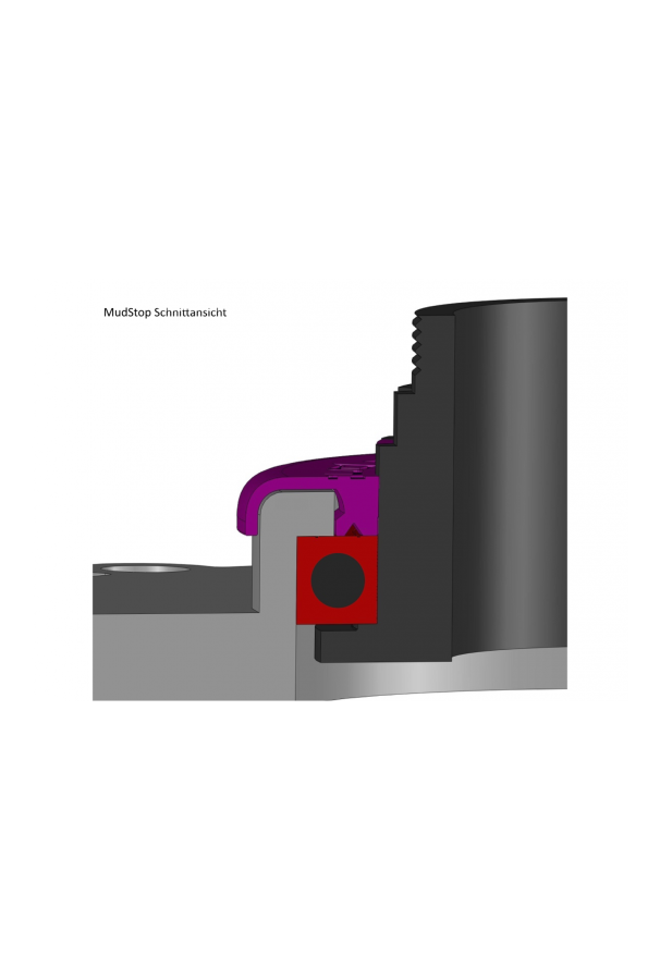 Pierścień osłona łożyska Bosch MudStop 2.0 E-Bike