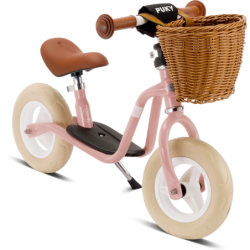 Rowerek biegowy z koszykiem Puky LR M Różowy