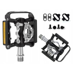 Pedały rowerowe SPD XLC PD-S20 + Bloki SPD