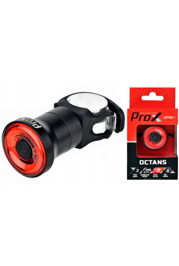 Lampa Tył PROX Octans COB LED 30 Lm USB 400 mAh