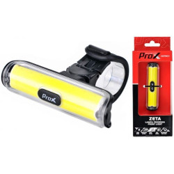 Lampa przód PROX Zeta COB LED 100Lm, USB 500mAh
