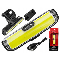Lampa przód PROX Zeta COB LED 100Lm, USB 500mAh