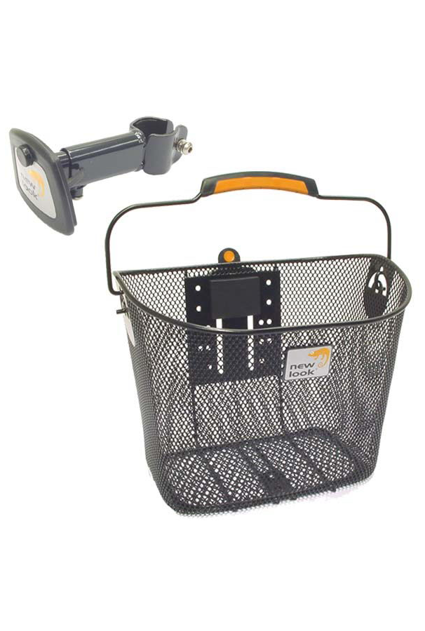 Koszyk metalowy New Looxs Toscane czarny ściągany